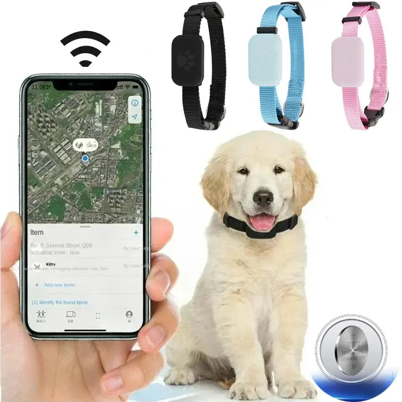 Collier traceur gps - Pattes et Moustaches